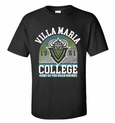 Villa 1961 Vikings Black T-Shirt